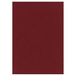 A4 Leathergrain Covers 250gsm - Red (Pkt 100)