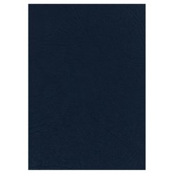 A4 Leathergrain Covers 300gsm - Navy (Pkt 100)