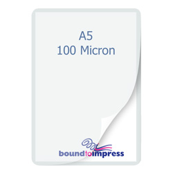A5 Laminating Pouches - Gloss - 100 Mic Premium (Pkt 100) A5 Laminating Pouches - Gloss - 100 Mic Premium (Pkt 100)
