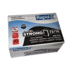 Rapid 73/10 10mm Staples Box 5000