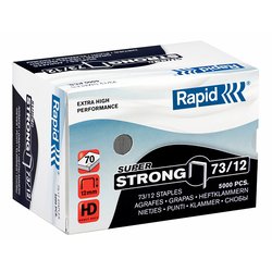 Rapid 73/12 12mm Staples Box 5000