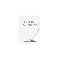 60x83mm Business Card Pouches - 150 Mic (Pkt 100)
