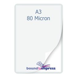 A3 Laminating Pouches - 80 Micron (Pkt 100)