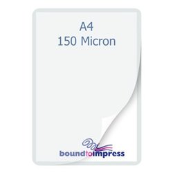 A4 Laminating Pouches - Gloss - 150 Mic Premium (Pkt 100)