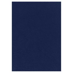 A4 Leathergrain Covers 250gsm - Royal Blue (Pkt 100)