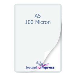 A5 Laminating Pouches - Gloss - 100 Mic Premium (Pkt 100)