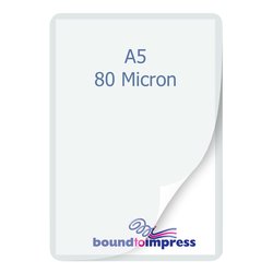 A5 Laminating Pouches - Gloss - 80 Mic Premium (Pkt 100)