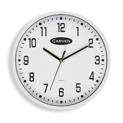 Carven Wall Clock 300mm - White