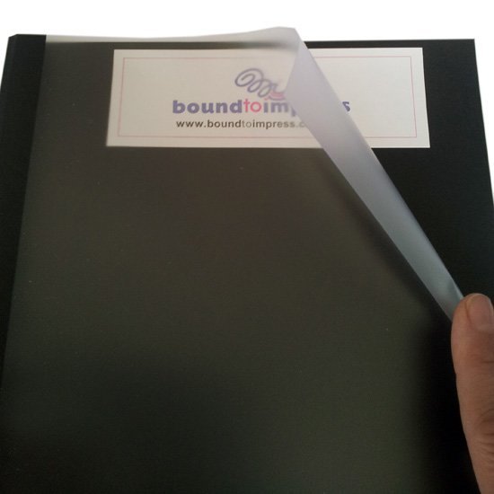 10mm Thermal Binding Covers Black Clear (Pkt 60) 89.65 BTI Office