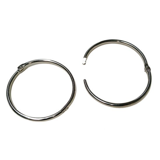 76mm Hinge Rings (Pack of 25) 25.19 BTI Office Products