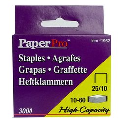 Paperpro 1962 Heavy Duty Staples 25/10