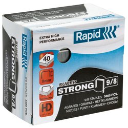 Rapid 9/8 8mm Staples (Box 5000)