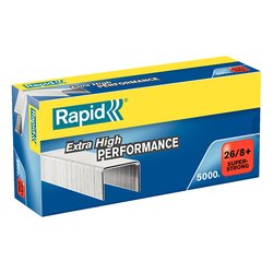 Rapid Staples 26/8+ (Pkt 5000)