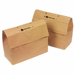Rexel Auto+100 Recyclable Shredder Paper Bags - 20pk